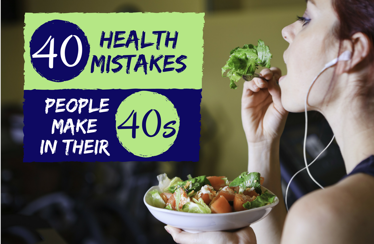 40 Diet & Fitness Mistakes Men and Women Make in Their 40s