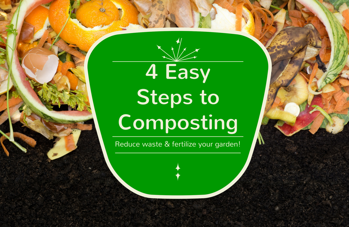 A Beginner's Guide to Composting: 4 Steps to Reduce Waste and Fertilize Your Garden