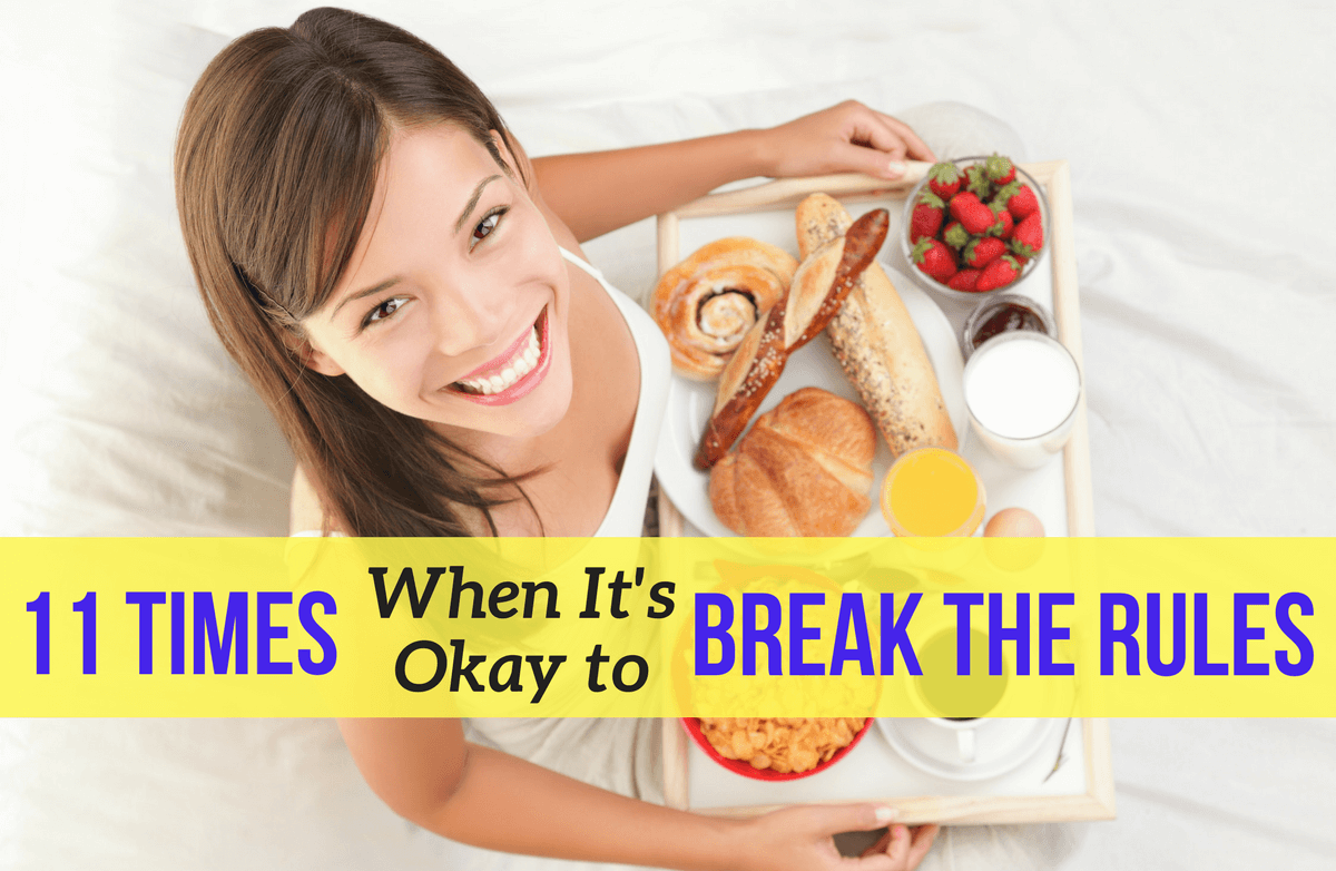 11 Weight-Loss Rules Meant to Be Broken