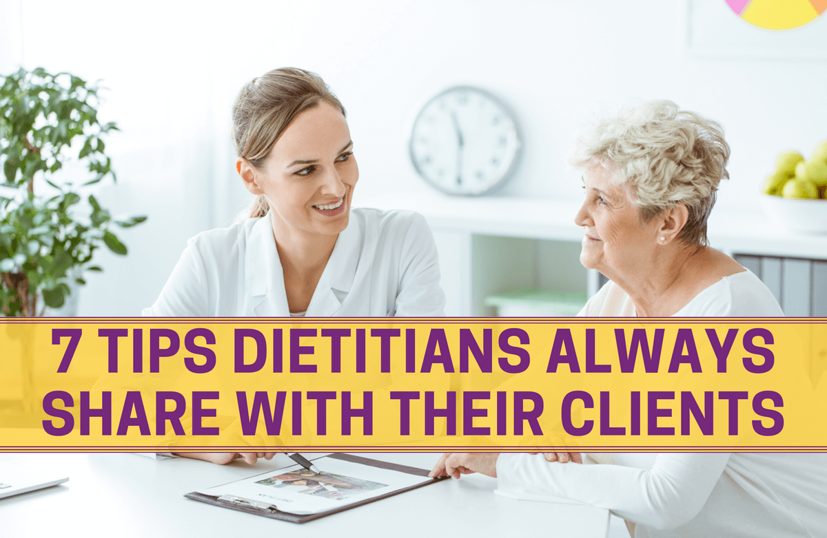 7 Ways Dietitians Help Their Clients Lose Weight & Keep It Off