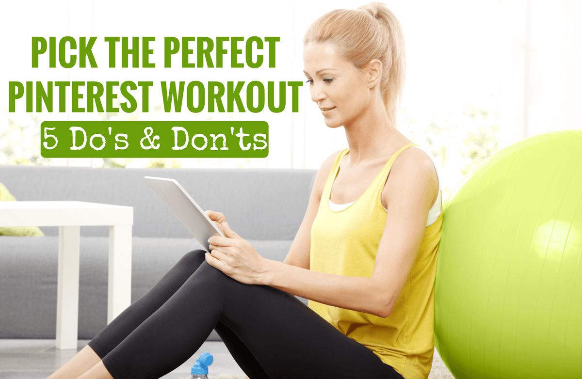 Can You Spot a Bad Workout on Pinterest?