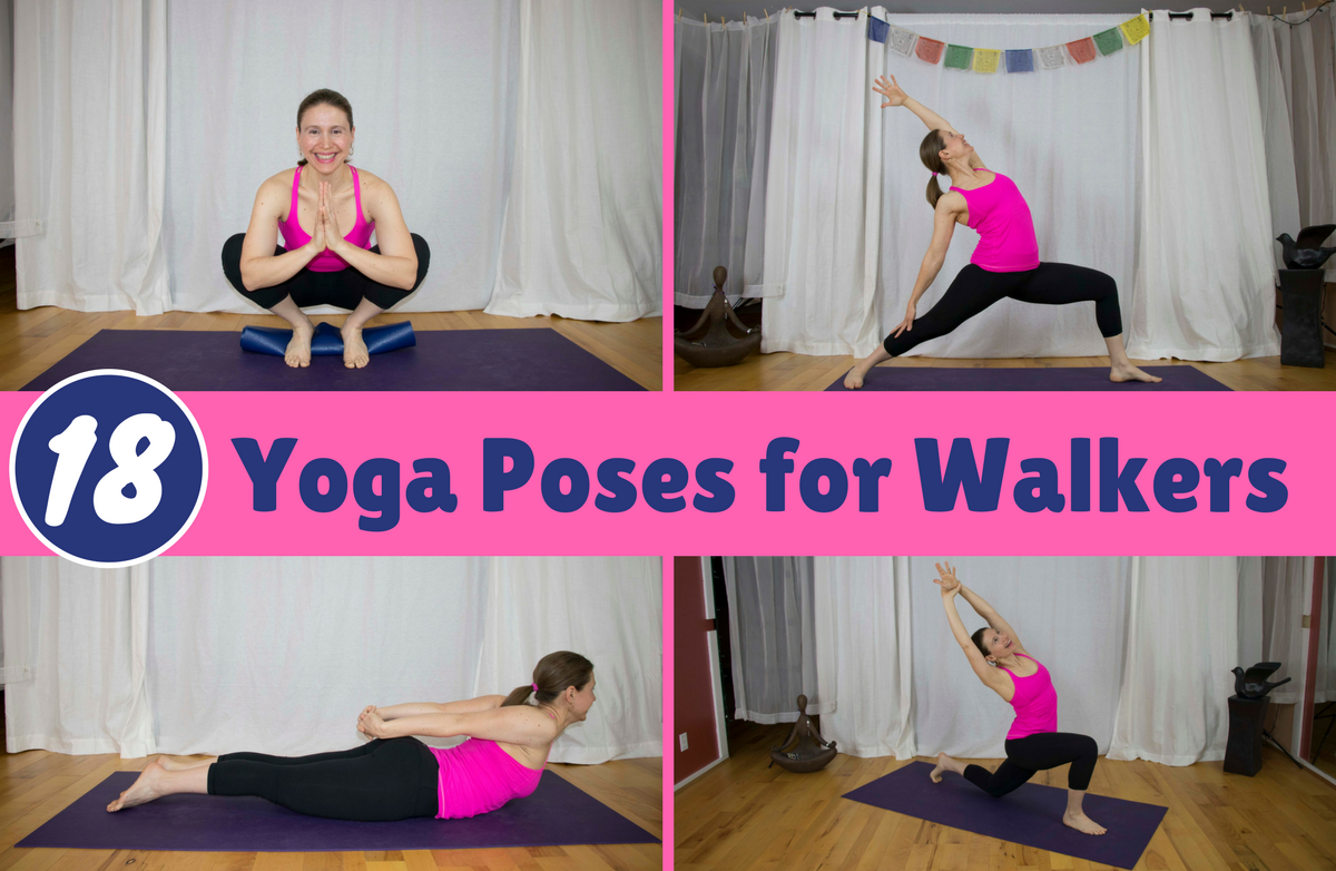 18 Essential Yoga Stretches for Walkers