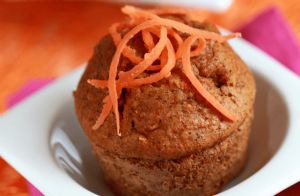 100-Calorie Carrot Ginger Muffins