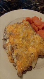 Hamburger Cauliflower Casserole
