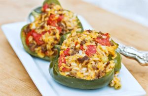 Andy's Turkey-Stuffed Peppers