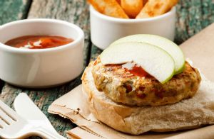 Apple Turkey Burger