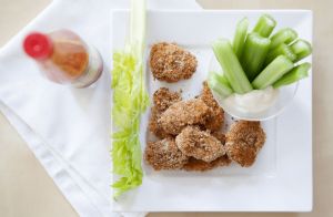 Baked Buffalo Chicken Nuggets
