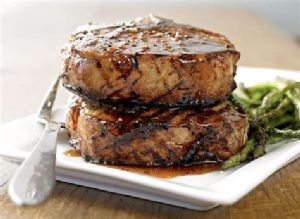 Balsamic-Glazed Pork Chops