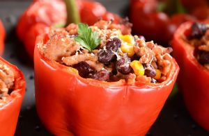 Chicken Fajita Stuffed Peppers