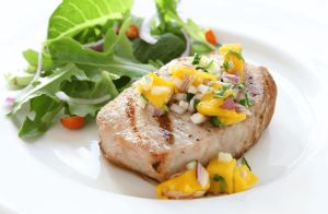Curried Mango Pork Chops 