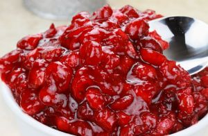 Fresh cranberry sauce, No added sugar