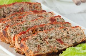 Ground Turkey Microwave Meatloaf