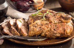 Herb-Crusted Pork Loin Roast