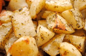 Oven-Roasted Potatoes with Italian Herbs