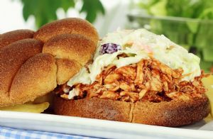 Pulled Chicken BBQ Sandwich