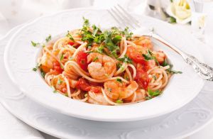 Shrimp & Sundried Tomato Pasta