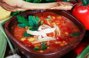 Slow Cooker Chicken Tortilla Soup