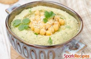 Spicy Cilantro Hummus