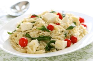 Spinach and Tomato Pasta Salad 