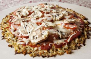 You Won't Believe It's Cauliflower Pizza Crust
