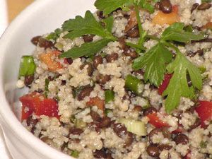 Curried Lentil and Brown Rice Salad (or Side Dish)