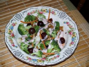 Broccoli Salad with Dressing