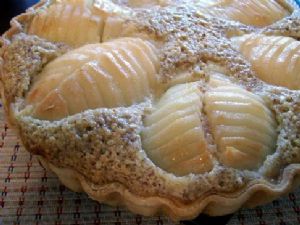 Pear Frangipane Tart 