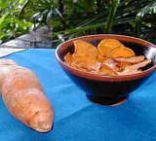 Cinnamon Sweet Potato Chips