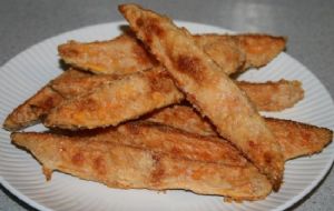 Parmesan Coated Sweet Potato Fries