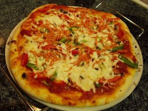 Delicious Low Cal Homemade Pizza Dough