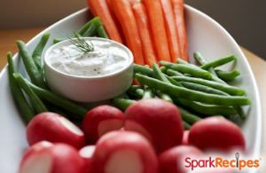 Healthy Garlic Ranch Dip