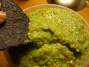 Lightened up guacamole