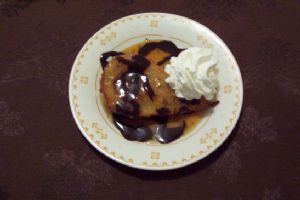 Pears Poached in Orange Syrup