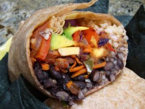 Black Bean, Lentil, and Brown Rice Burrito Fillin'