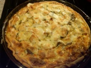 Shrimp and Crab Quiche