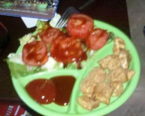 Healthy, high fiber, Chicken Nuggets