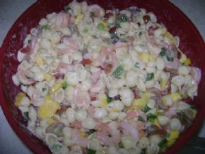 Caribbean Shrimp Summer Salad