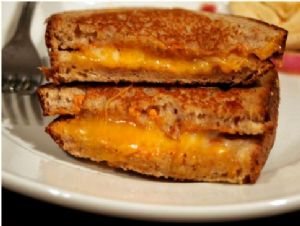 Lowest Fat Grilled Cheese