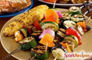 Grilled Vegetables with Pineapple