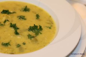 Turmeric Leek & Potato Soup