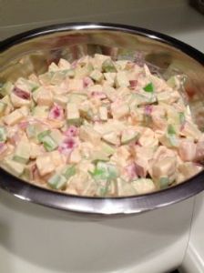 Caramel Apple Salad