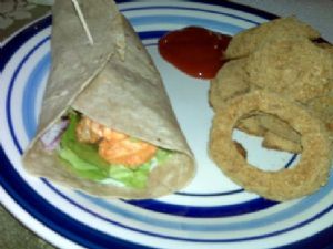 HG Buffalo Chicken Chop Salad Wrap