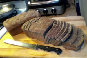 Wheat free buckwheat & millet bread 