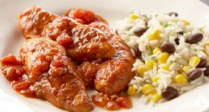 Slow Cooker Salsa Chicken
