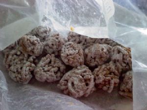 fiber one haystack balls/puppy chow