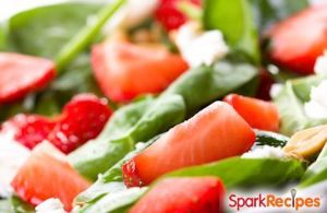 Strawberry Spinach Salad