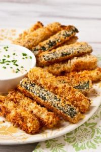 Crispy Baked Zucchini Fries (the whole batch)