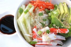 Sushi in a Bowl (California Roll Type)