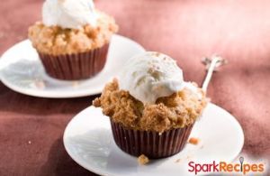 Lite Pumpkin Cream Cheese Muffins