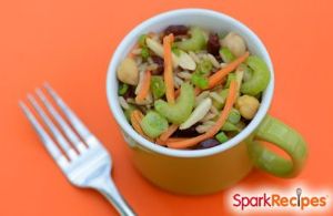 Chickpea and Brown Rice Salad 